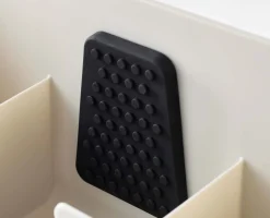 IronHub™ Wall-mounted Ecru Iron Storage Caddy