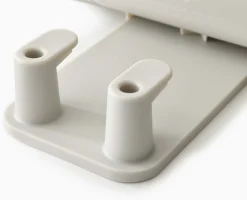 IronHub™ Wall-mounted Ecru Iron Storage Caddy