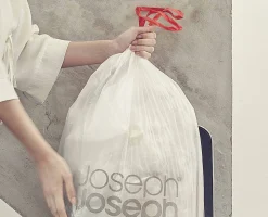 IW5 40L Clear Trash Bags