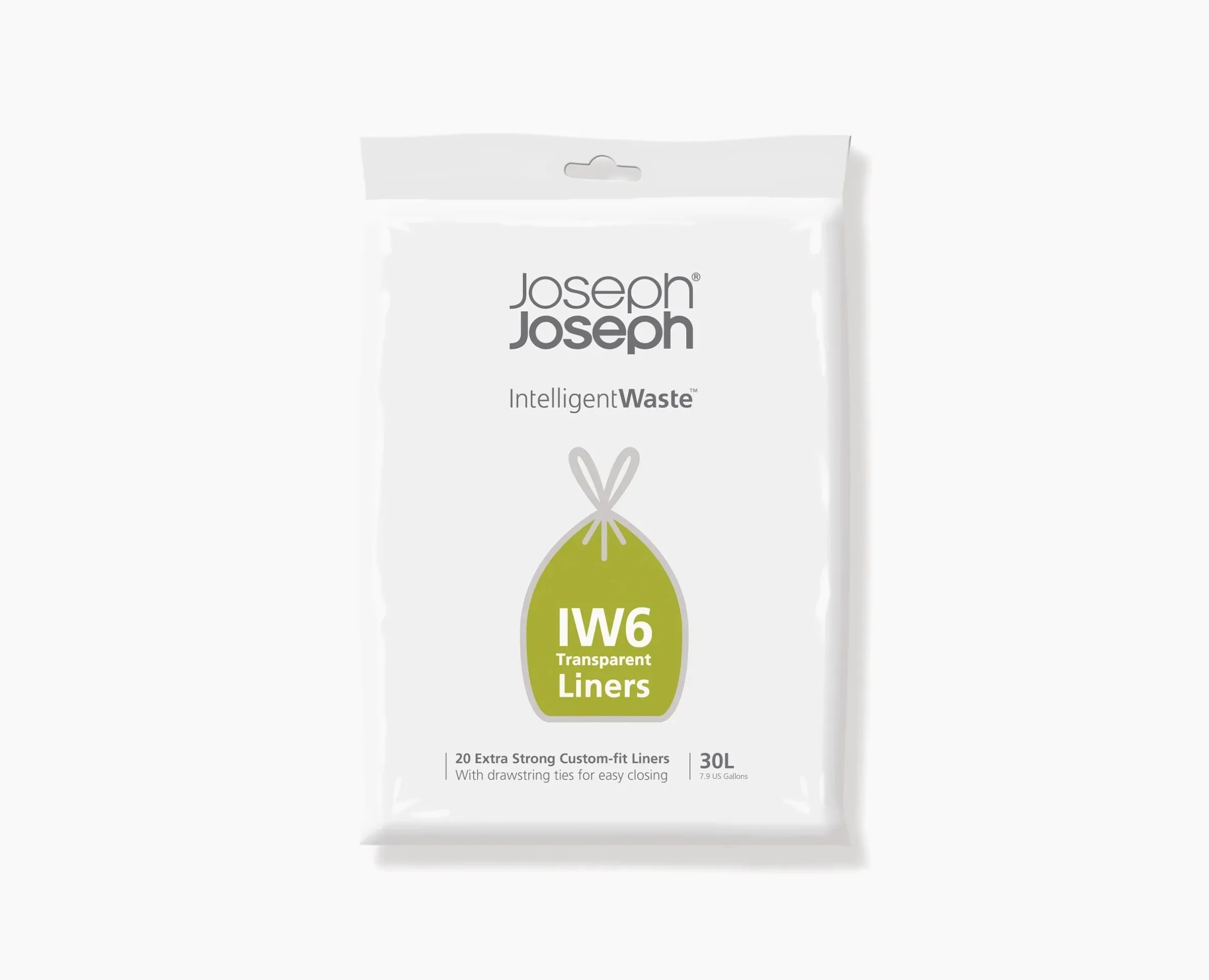 IW6 30L Clear Trash Bags