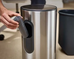 IW9 10L Custom-fit Recycled Gray Trash Bags