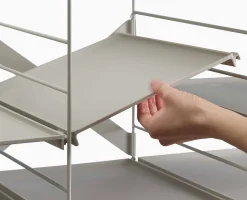 Level™ Pack of 2 Ecru Adjustable Shelves