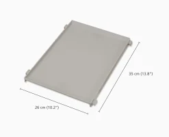 Level™ Pack of 2 Ecru Adjustable Shelves