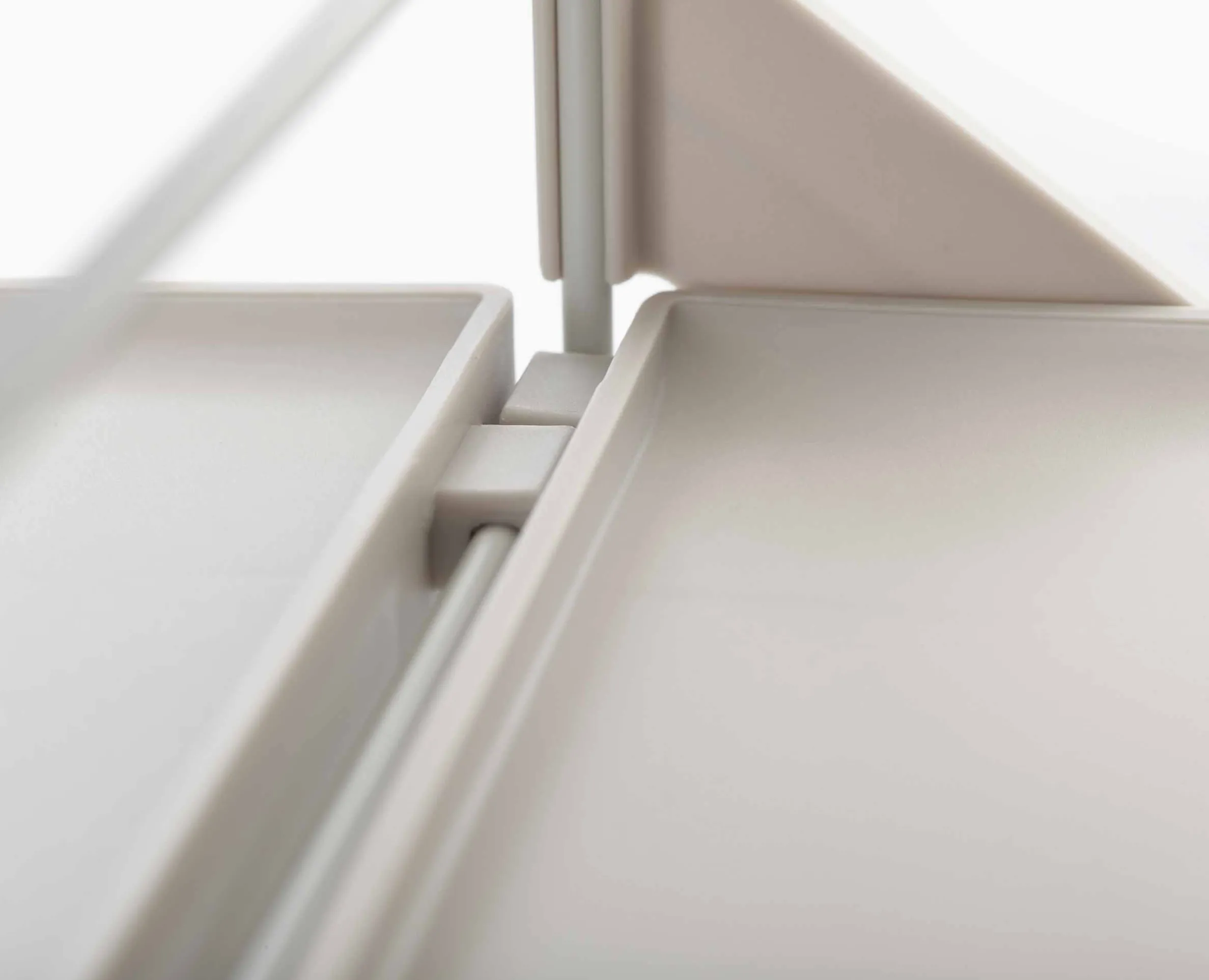 Level™ Plus Large Adjustable Ecru Shoe Rack