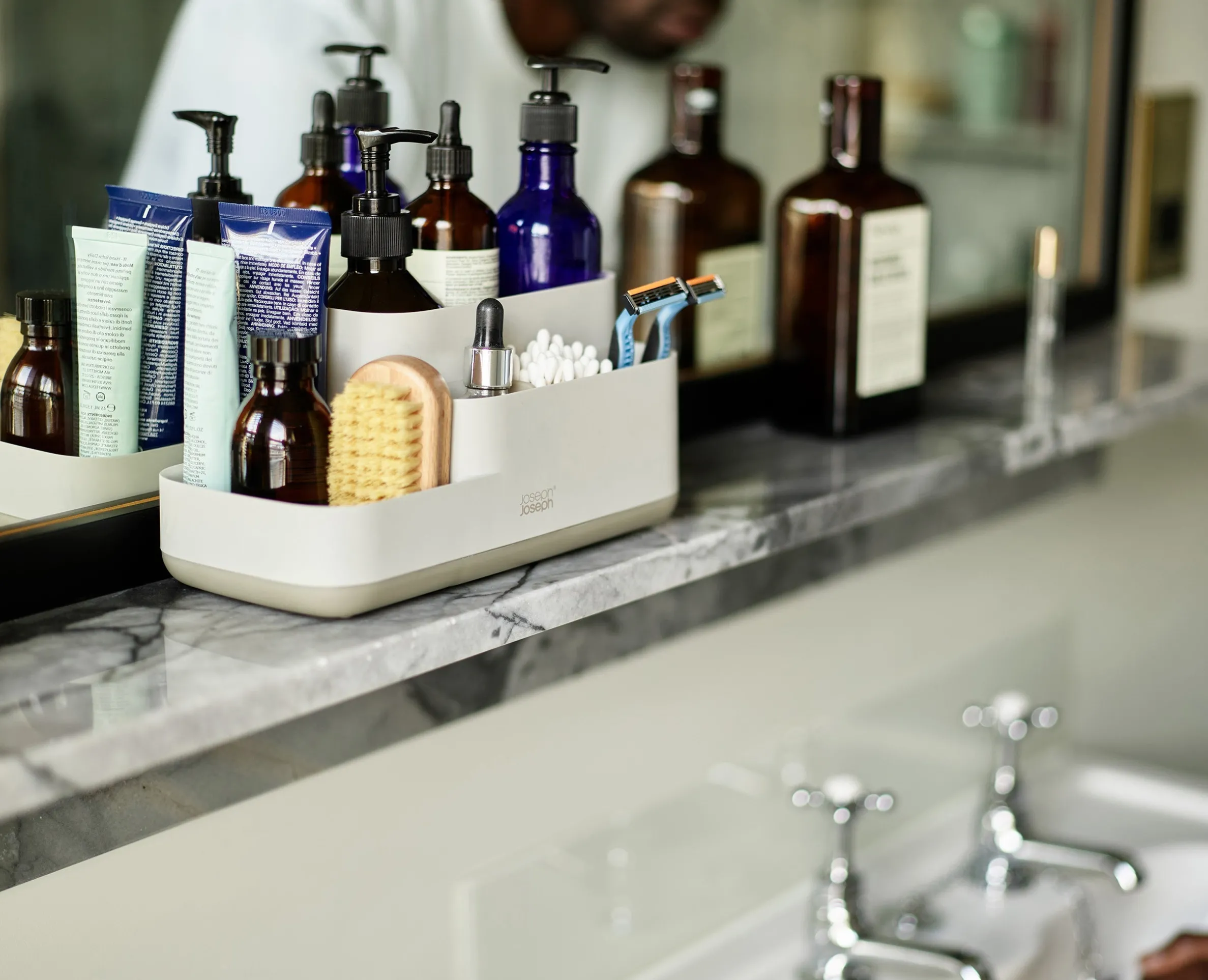 Matt Ecru Bathroom Set