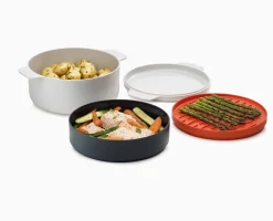 M-Cuisine™ 4-piece Orange Microwave Cooking Set