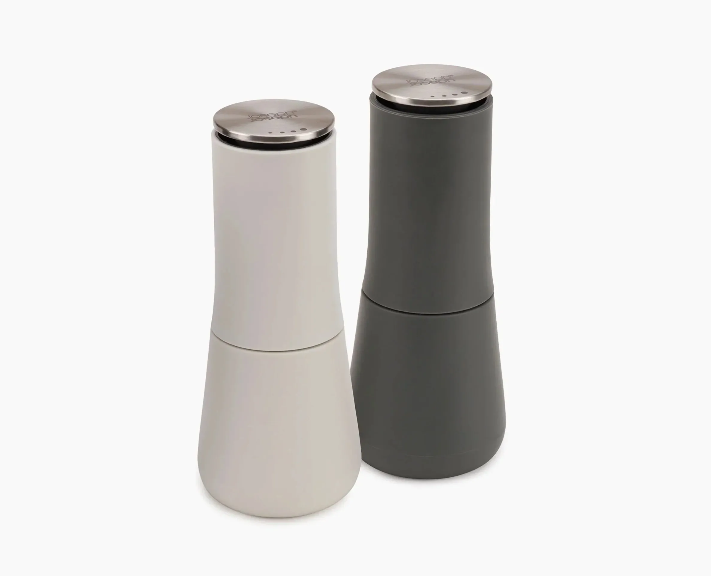 Milltop™ Gray Salt & Pepper Mills