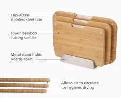 Nest™ Boards 3-piece Bamboo Cutting Board Set