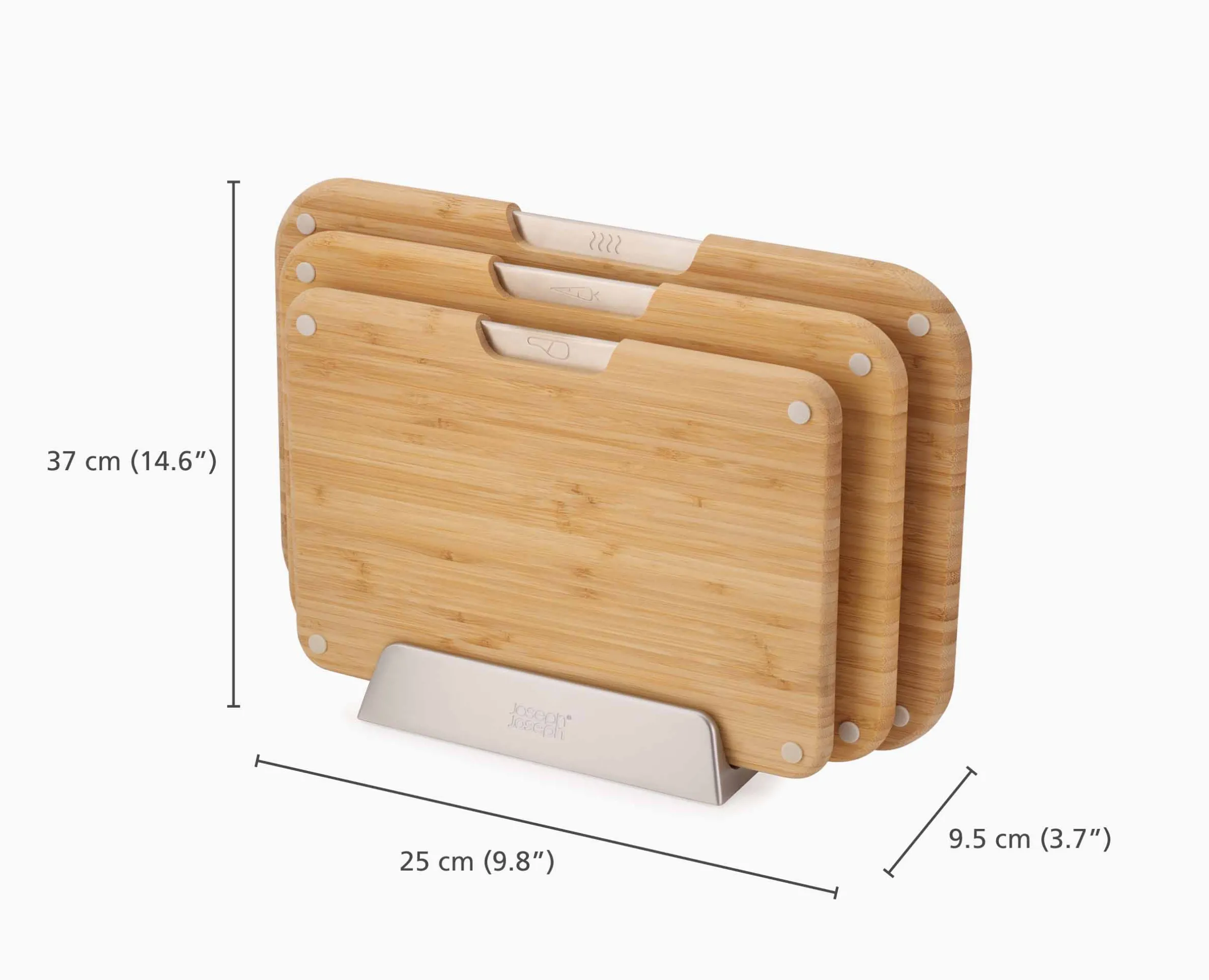 Nest™ Boards 3-piece Bamboo Cutting Board Set