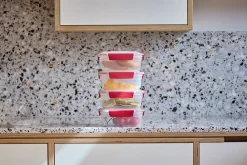 Nest™ Lock 8-Piece Red 1.1L Food Container Set