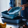 Nest™ Oven Non-stick 3-piece Blue Roasting Pan Set