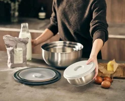 Nest™ Prep&Store Stainless-steel Bowl Set
