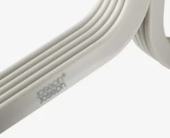 Orderly™ Set of 5 Anti-tangle Ecru Clothes Hangers