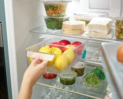 2-piece FridgeStore™ Clear Under-shelf Drawer & Storage Bin Set