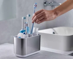 2-piece Stainless-steel Bathroom Sink Set