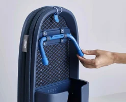 Pocket Plus 35" Folding Blue Ironing Board with Advanced Cover