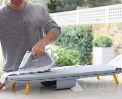 Pocket 35" Folding Gray Ironing Board