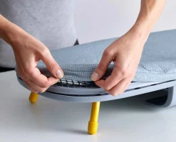Pocket 35" Folding Gray Ironing Board
