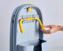 Pocket 35" Folding Gray Ironing Board