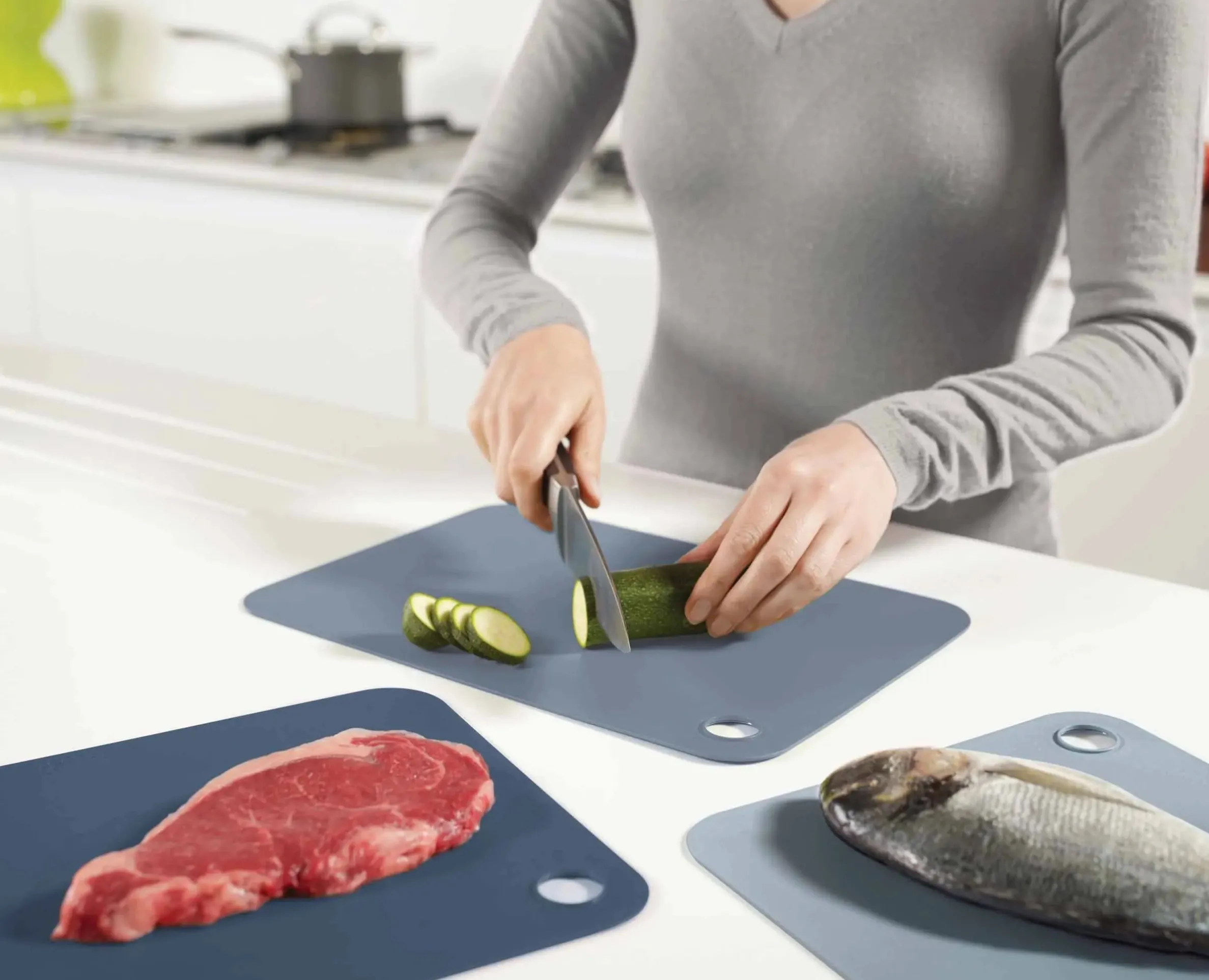 Pop™ 3-piece Blue Cutting Mat Set
