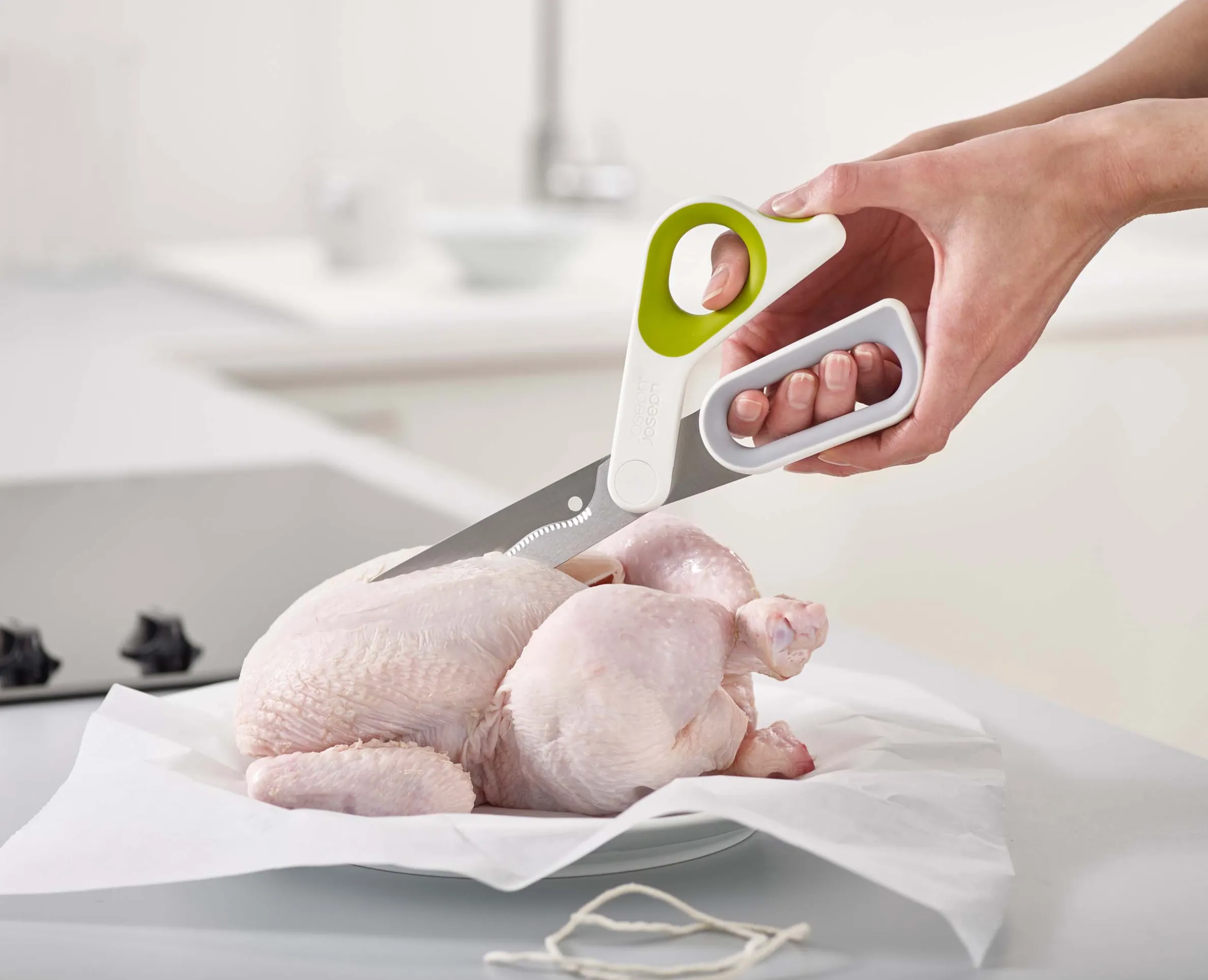 PowerGrip™ Green Kitchen Scissors
