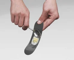 Rocker™ Silver Garlic Crusher