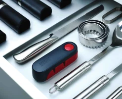 Rota™ Red Folding Knife Sharpener