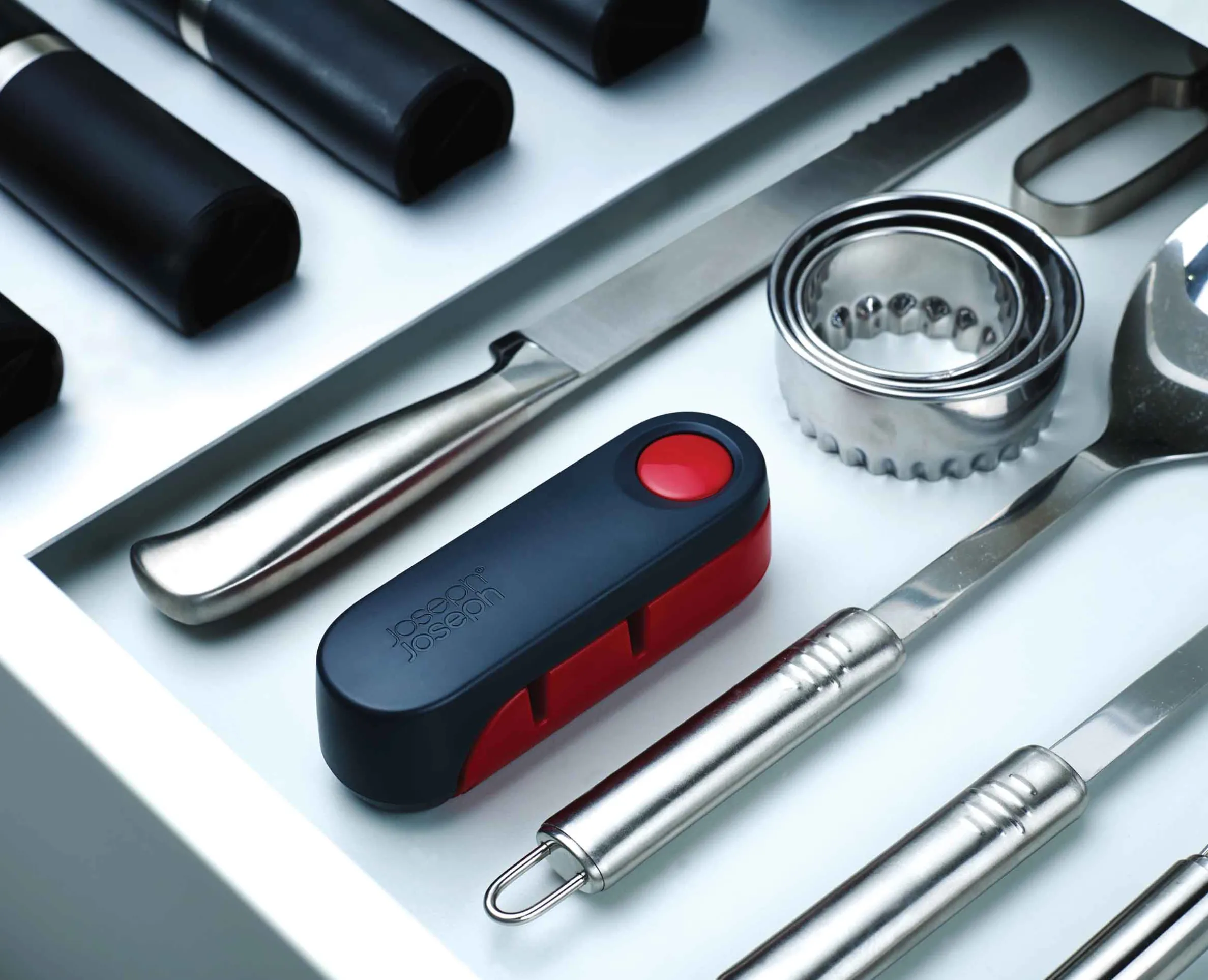 Rota™ Red Folding Knife Sharpener