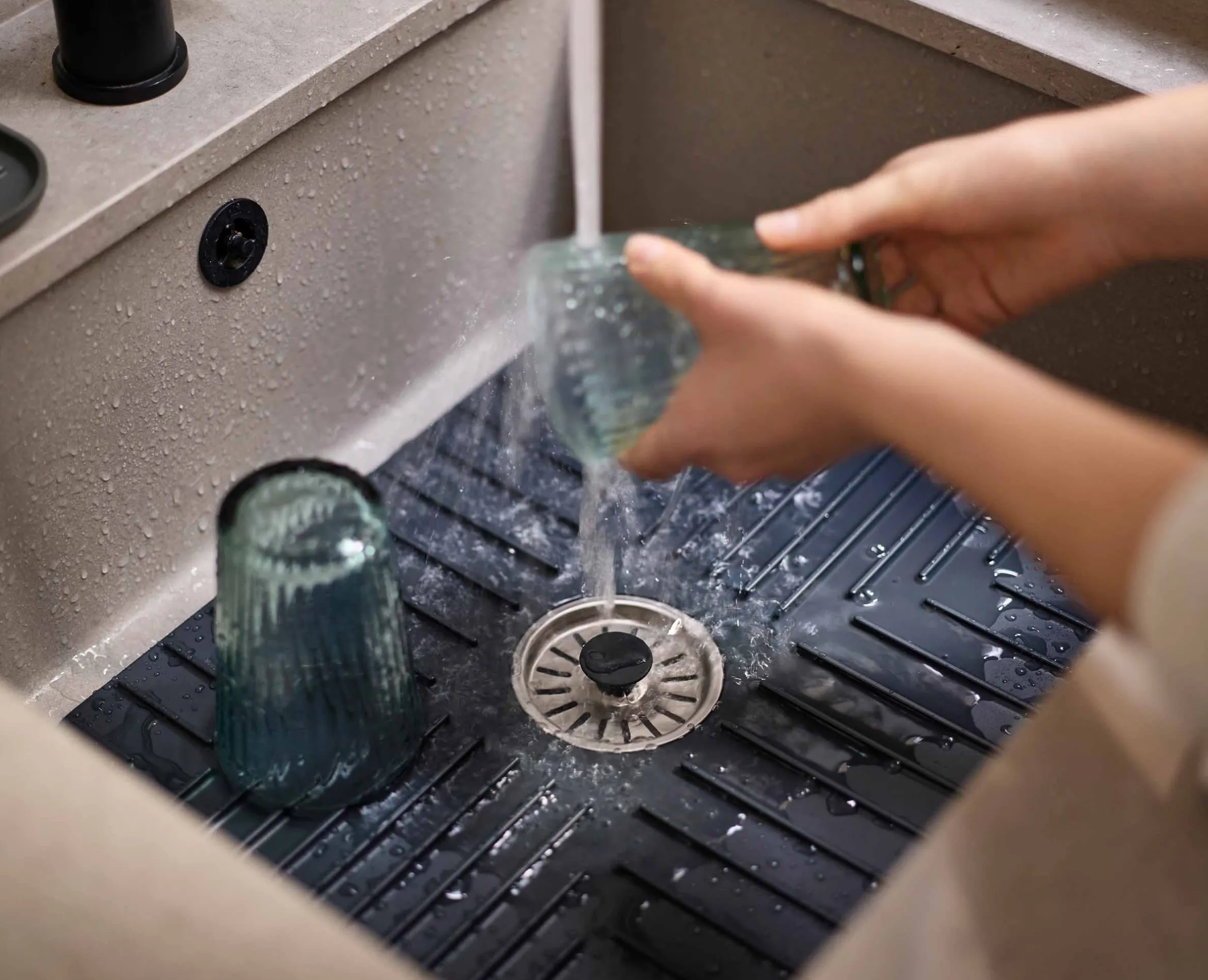 SinkShield™ Gray Sink Protector