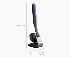 SinkTech™ Dish Brush with Steel Stand