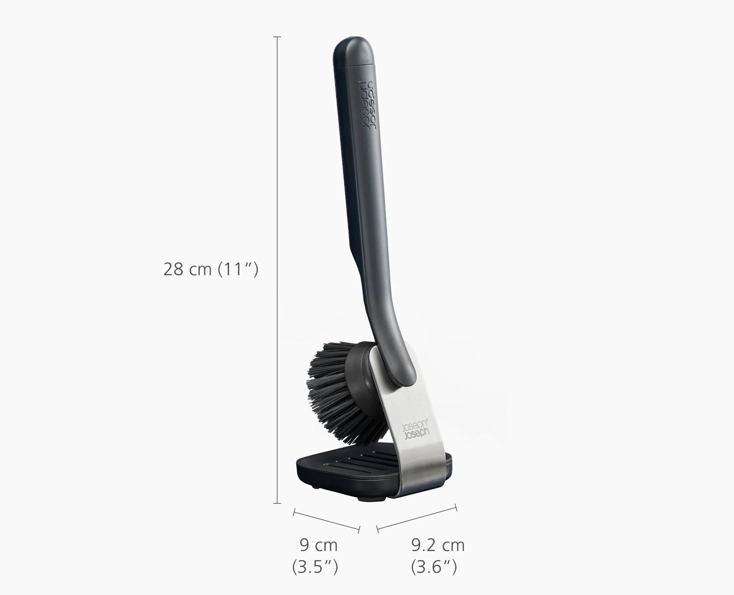 SinkTech™ Dish Brush with Steel Stand