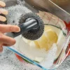 SinkTech™ Soap Dispensing Dish Brush with Steel Stand & Extra Heads