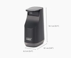 Slim™ Compact Matt Black Soap Dispenser