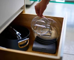 Space 3-piece Pan Lid Storage Stand