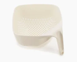 Square White Colander