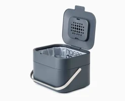 Stack 4L Gray Food Waste Caddy