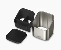 Surface™ Tiered Stainless-steel Utensil Pot