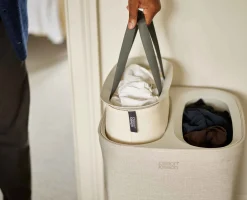 Tota 60L Ecru Laundry Separation Basket