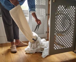 Tota 60L Ecru Laundry Separation Basket