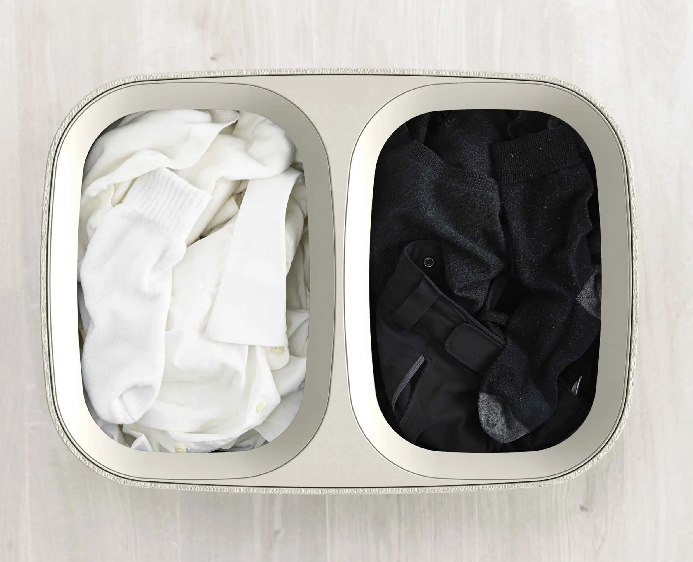 Tota 90L Ecru Laundry Separation Basket