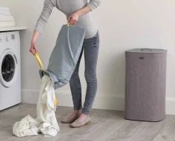 Tota 60L Gray Laundry Separation Basket