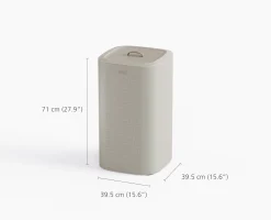 Tota One 60L Ecru Laundry Basket