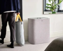 Tota Trio 90L Gray Laundry Separation Basket
