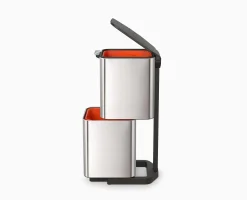 Totem Compact 40L Stainless-steel Waste & Recycling Trash Can