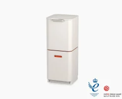 Totem Compact 40L Stone Waste & Recycling Trash Can