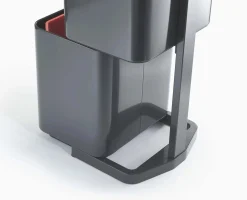 Totem Max 60L Gray Waste & Recycling Trash Can