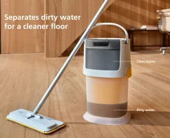 UltraClean Microfiber Floor Mop Cleaning System with Replacement Pads