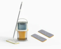 UltraClean Microfiber Floor Mop Cleaning System with Replacement Pads