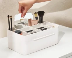 Viva Large Cosmetic Organizer with Removable Mirror