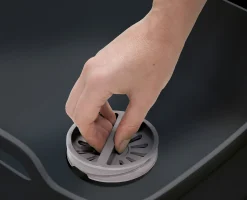 Wash&Drain™ Gray Washing Up Bowl